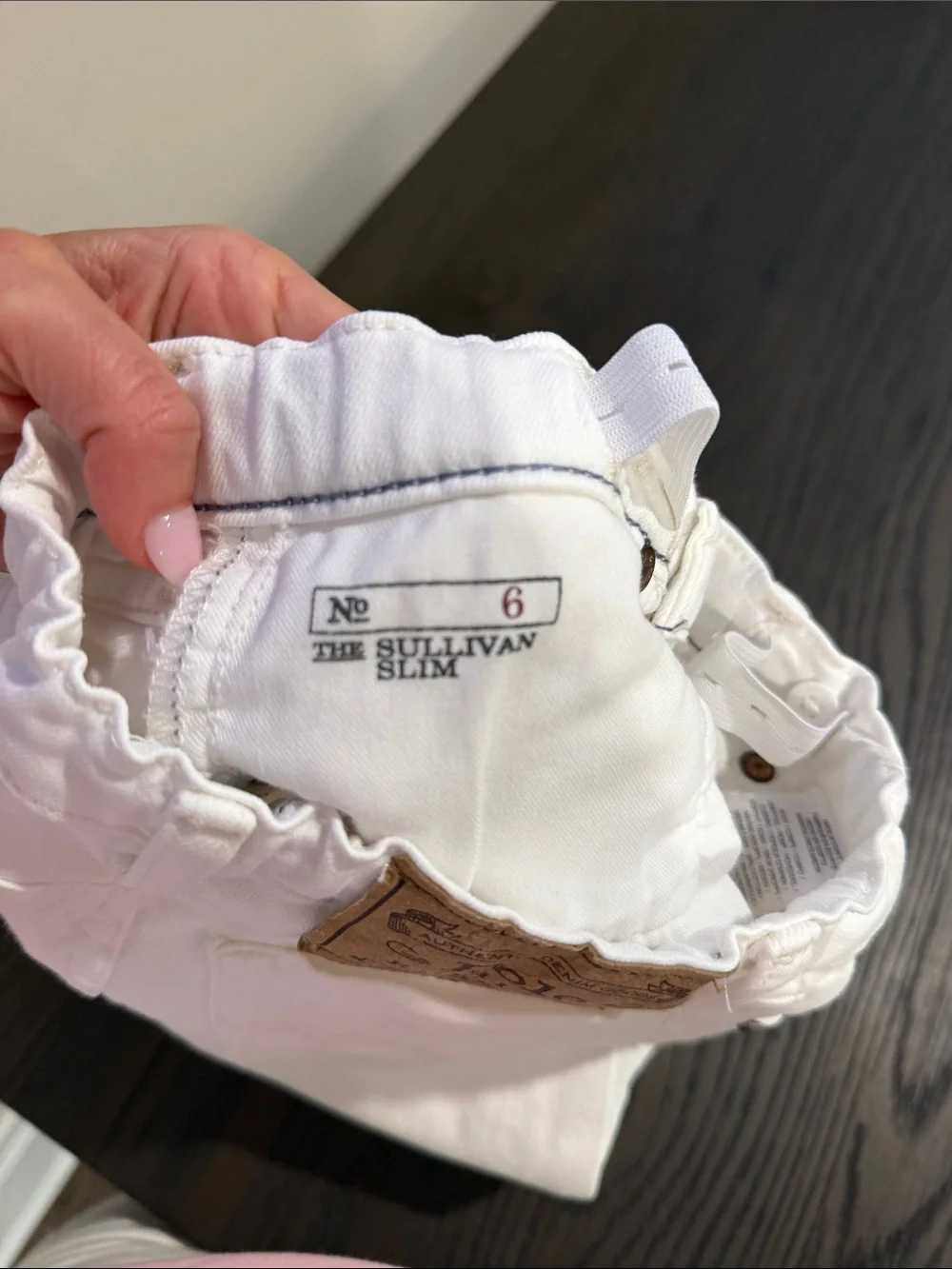 Ralph Lauren White Kids Denim Shorts 6